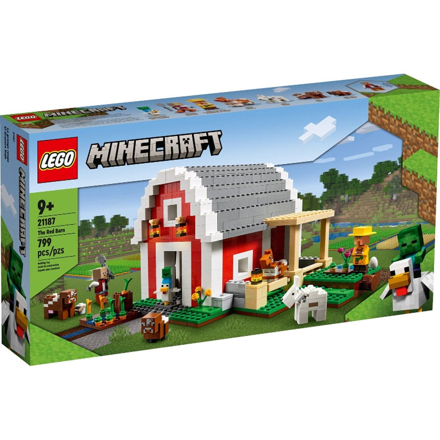 LEGO® 21187: Minecraft The Red Barn | Empire Bricks - Shippin' Bricks ...